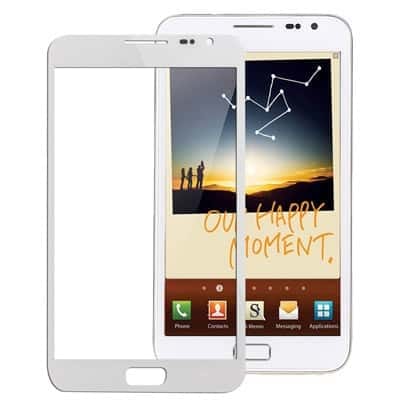 Touch Screen Front Glass for Samsung Galaxy Note White