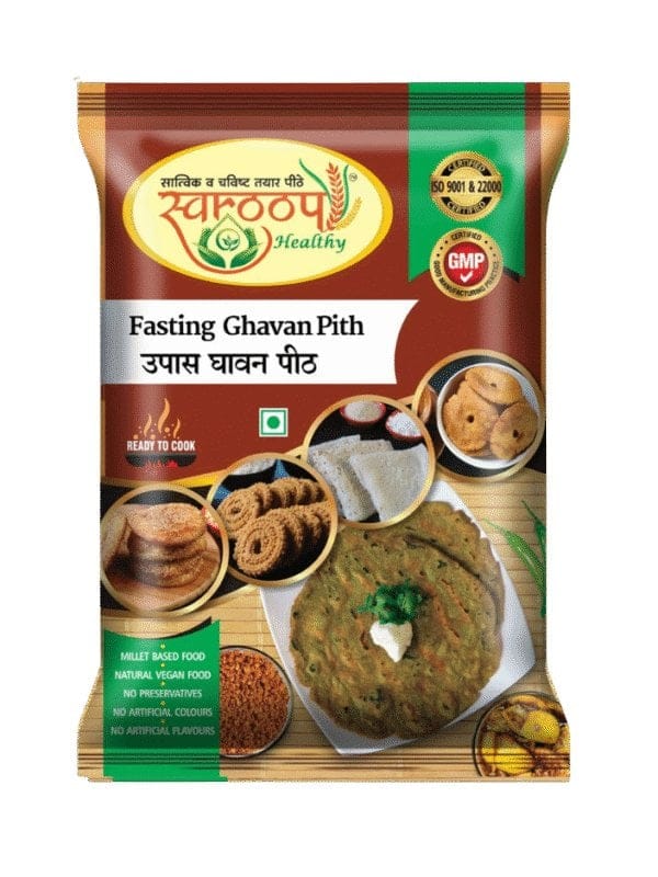 Swaroop Healthy Fasting Ghavan Pith (200g) | Millet & Sago Flour Mix | Upwas/Vrat Special