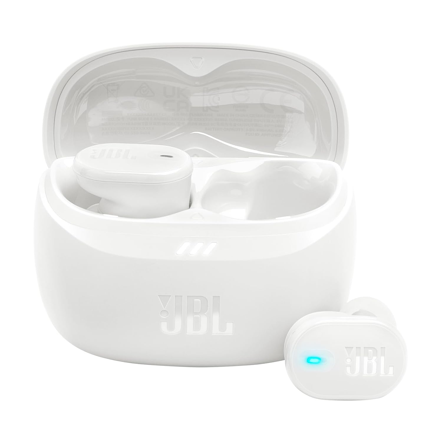 JBL Tune Buds 2 TWS Erabuds, ANC Earbuds, Dual Connect, Ambient Aware, Relax Mode- White