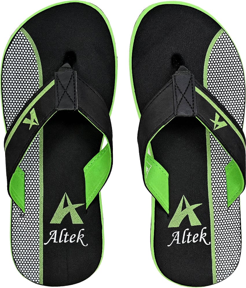 Altek - Green Men's Thong Flip Flop