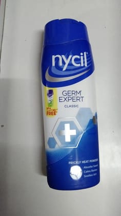 Nycil Classic Prickly Heat Powder 150g+25% Free - Pack of 2