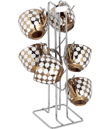 Home Lane Silver Stainless Steel Dish Racks ( Pack of 1 )