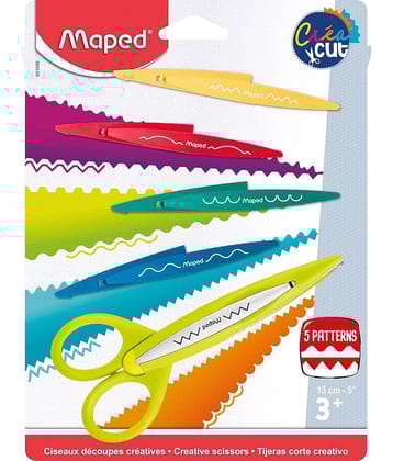 Maped Crea Cut Craft Scissor (Multicolor) (601006)