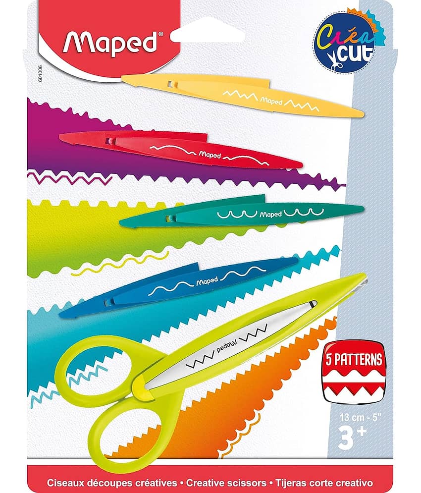 Maped Crea Cut Craft Scissor (Multicolor) (601006)