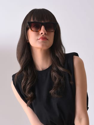 Brown Lens Brown Butterfly Sunglasses-Sunglasses