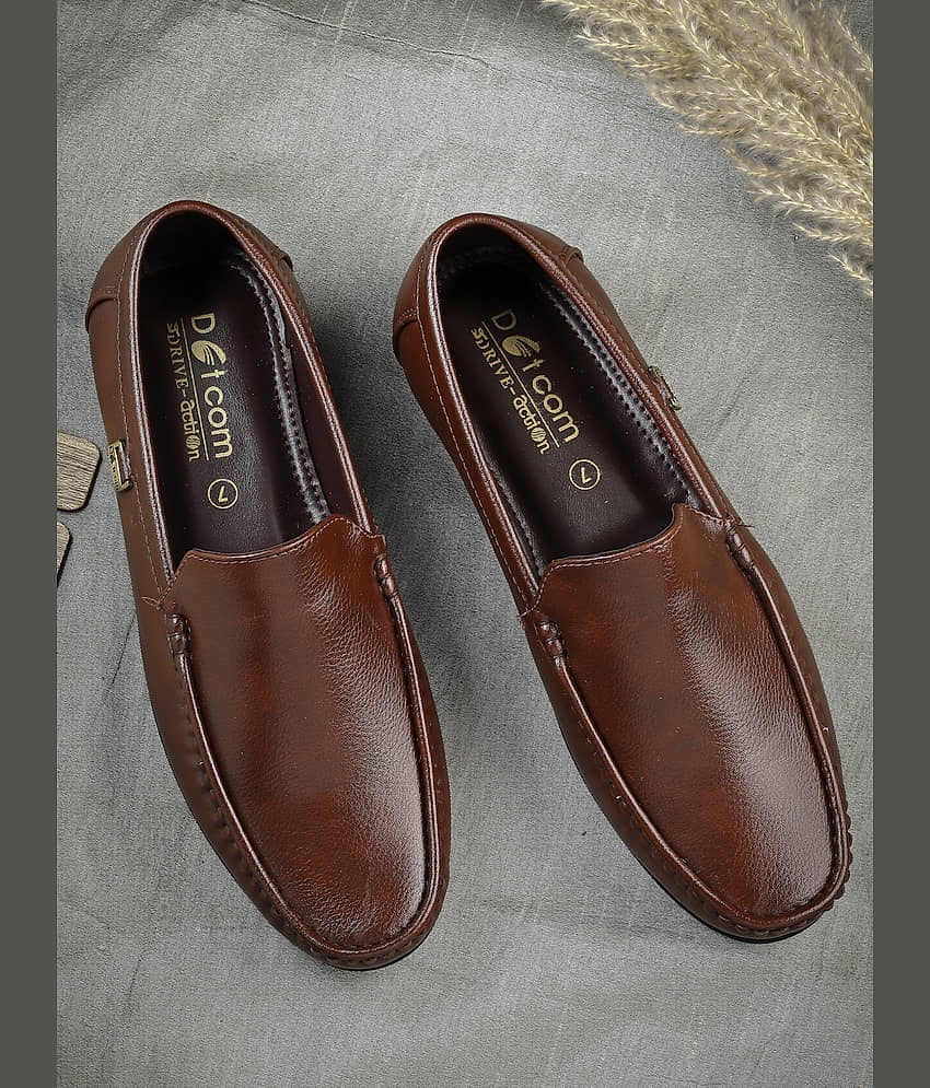 Action Brown Men's Slip on