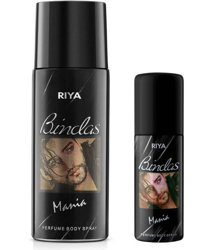 Riya Bindas Deodorant Spray & Perfume For Men (150ml & 40ml) ( Pack of 2 )