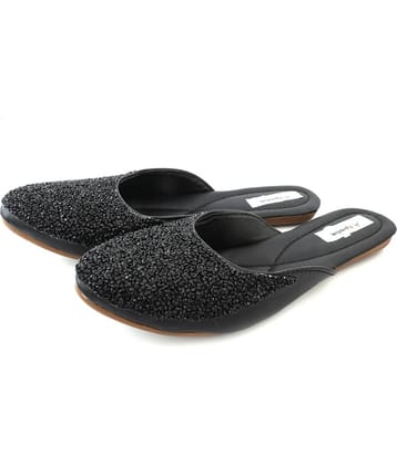 Raj - Black Women's Mules