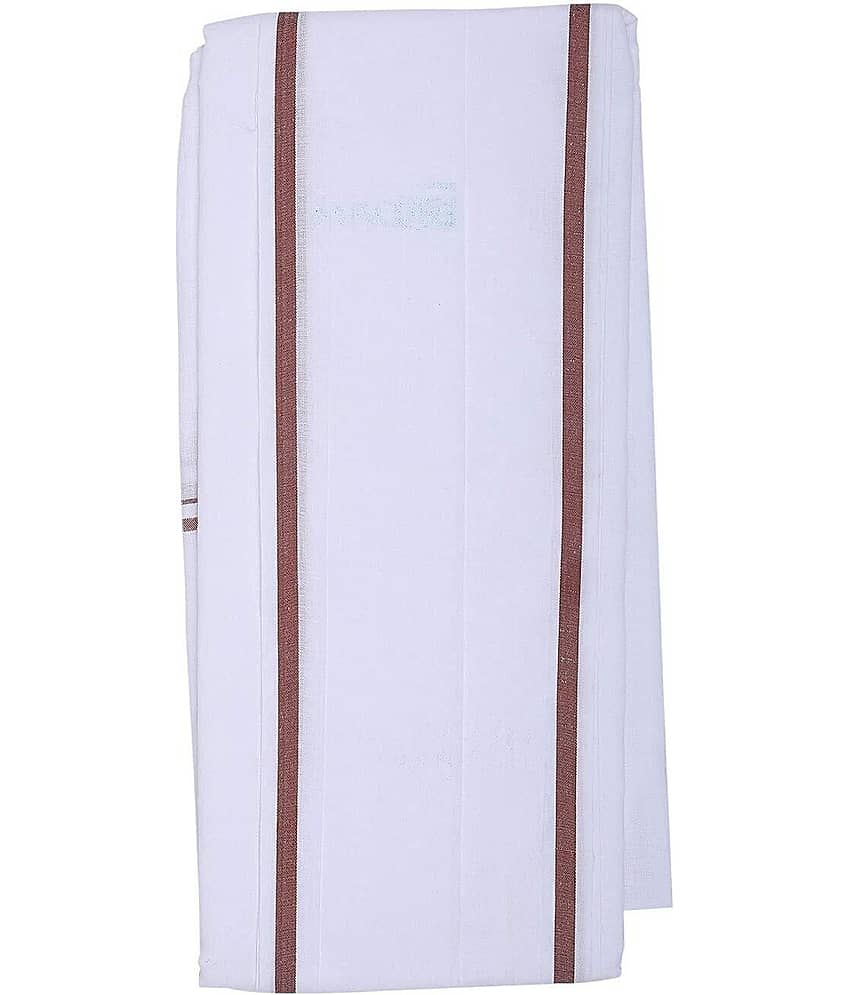 Mk weaves Pack of 1 Cotton Below 300 -GSM Bath Towel & Scarves ( White )