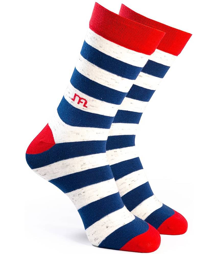 Man Arden - Multicolor Cotton Men's Mid Length Socks ( Pack of 1 )