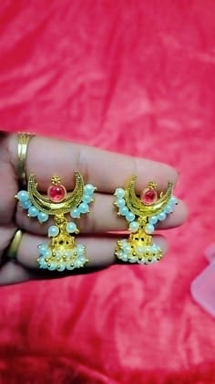 Moti Earrings