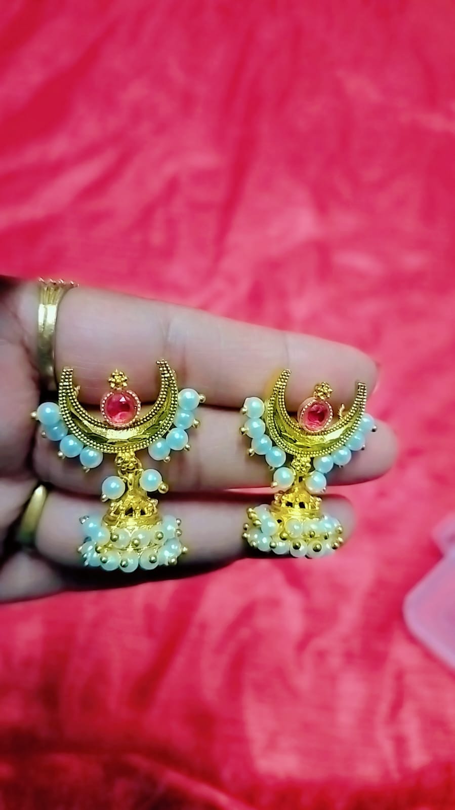 Moti Earrings