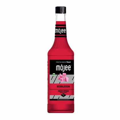Mojee Bubblegum Syrup | Fruity & Sweet Bubblegum-Flavored Syrup for Cocktails, Mocktails, Shakes & Beverages | Bar & Caf Essential  1L