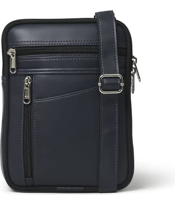 MATRICE - Blue Solid Messenger Bag