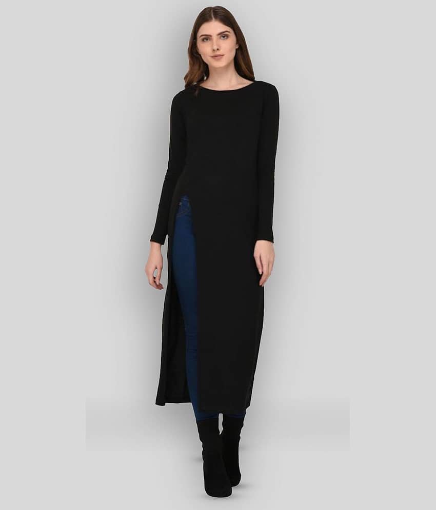 Rigo Women's Cotton Regular Top ( Black )