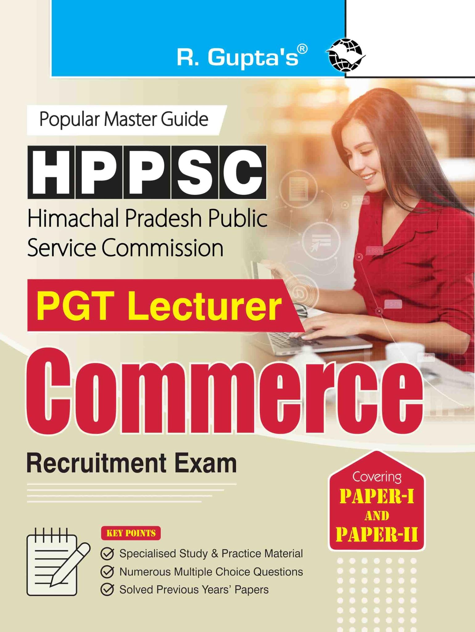 HPPSC: PGT Lecturer COMMERCE (Paper-I & Paper-II) Recruitment Exam Guide [Paperback] [Nov 21, 2023] RPH Editorial Board