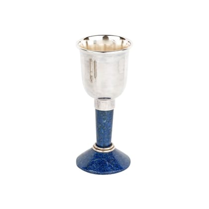 lapis lazuli long candle holder