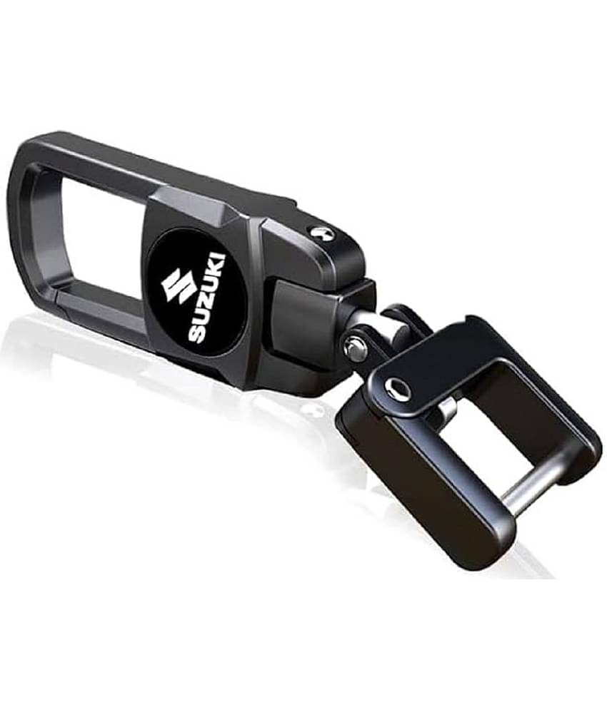 BANISTROKES Black Color Fob Key Heavy Duty Replacement Logo Keychain Compatible With Nexon/Harrior/Punch/Tiago/Tigor/Altros/Safari/AND all Model Car Bike