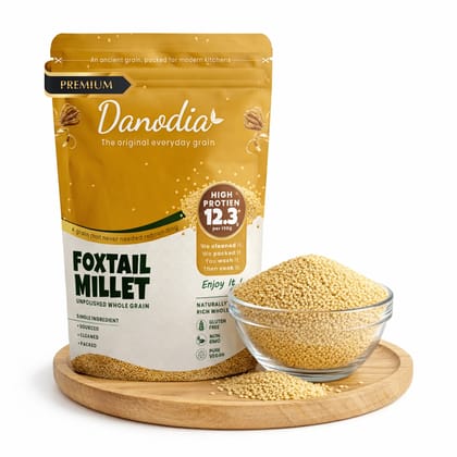 Danodia Foods Foxtail Millet Whole Grain, 950 gm