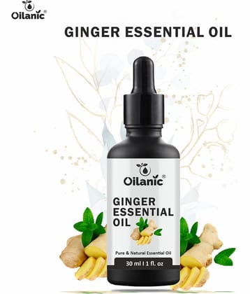 Oilanic Anti-Cellulite Ginger Oil To Reduce Body Fat Naturally Shaping & Firming Oil 30 mL