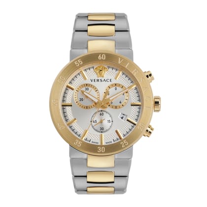 Versace White Dial Analog Men Watch - VEPY00620-White