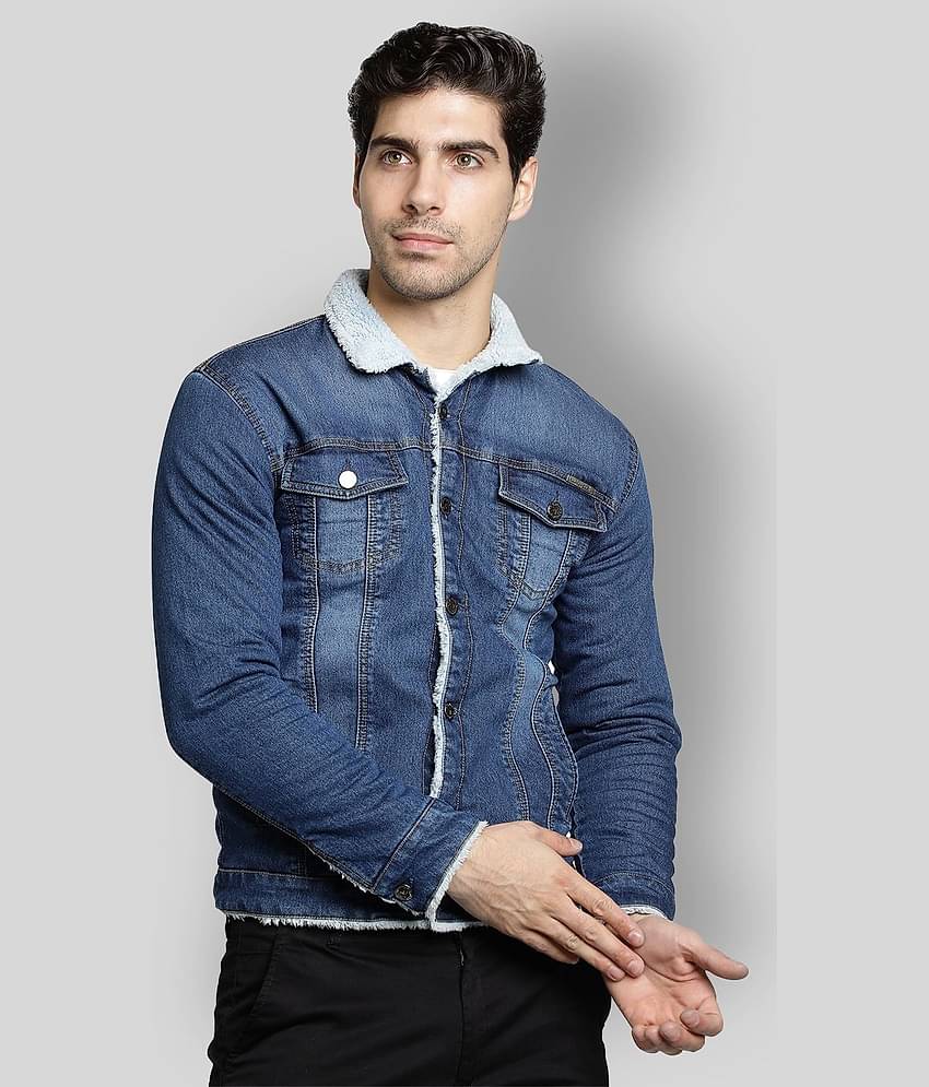 NUEVOSPORTA - Yellow Denim Regular Fit Men's Denim Jacket ( Pack of 1 )