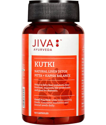 Jiva Kutki Capsule For Liver Health -60 Nos (Pack of 1)