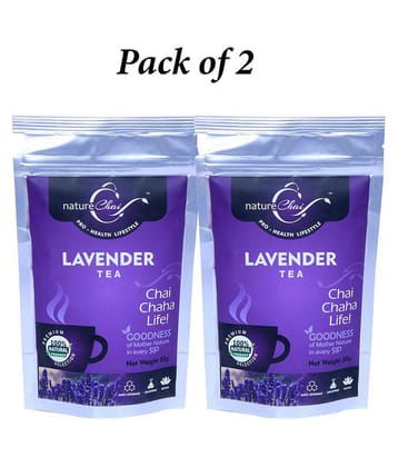 nature Chai Lavender Tea Loose Leaf 50 gm Pack of 2