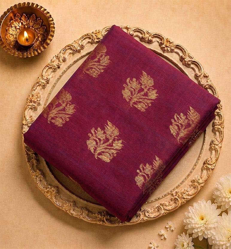 Handloom Chanderi Silk Cotton Saree
