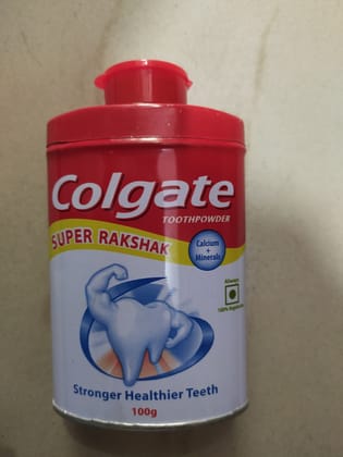 colgate toothpowder Stronger healthier teeth 