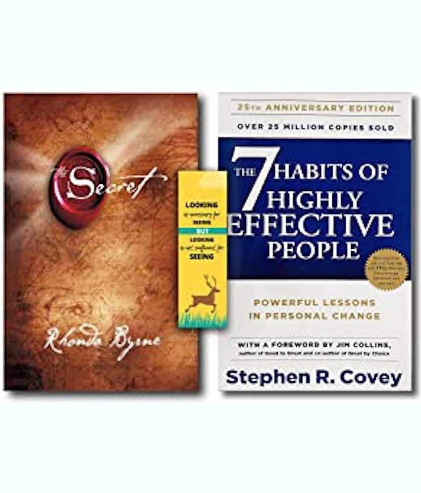 The Secret  + The 7 Habits of Highly Effective People (2 Books Combo
