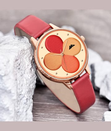 Trex Blue PU Analog Womens Watch