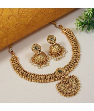 Padmavati Bangles Red Alloy Necklace Set ( Pack of 1 ) Padmavati Bangles Red Alloy Necklace Set ( Pack of 1 )