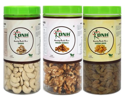 DRY FRUITS COMBO 450 GRAMS  PACK  150G X 3 PC