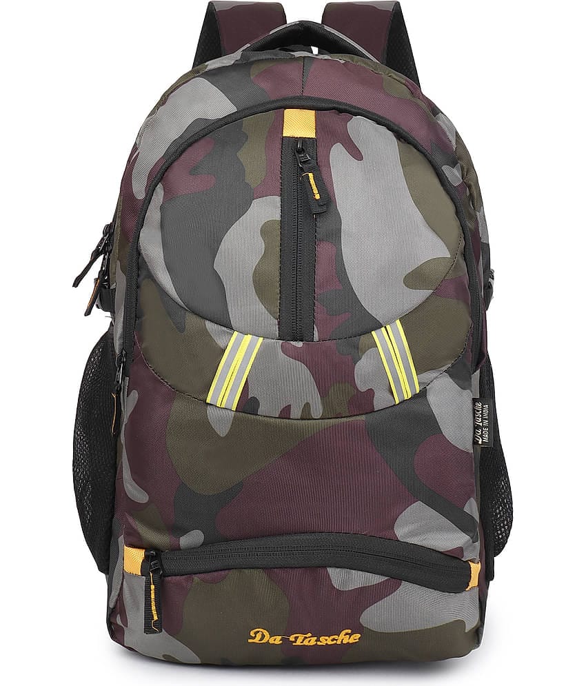 Da Tasche 35 Ltrs Black Polyester College Bag