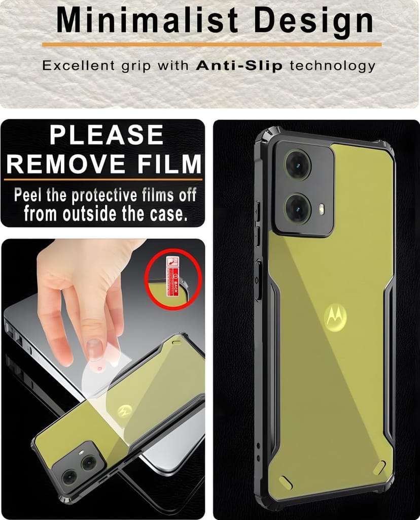 PLUGTECH Slim Shockproof Case | Matte Black Soft | Drop Protection | Precise Cutouts | Premium Mobile Cover for Apple iPhone 14 Plus 6.7