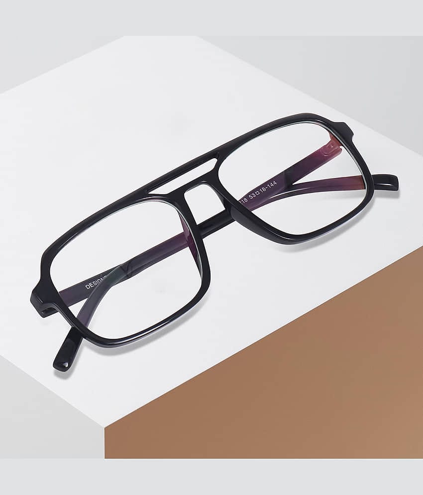 Peter Jones Purple Full Rim Square Computer Glasses ( Pack of 1 )