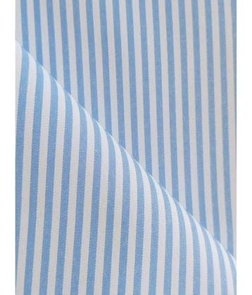 Makhanchor - Blue Cotton Men's Unstitched Shirt Piece ( Pack of 1 )