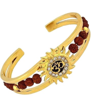 HEER COLLECTION - Gold Religious Bracelet ( Pack of 1 )