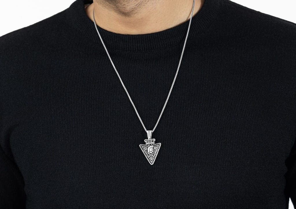 Warrior Crest Pendant