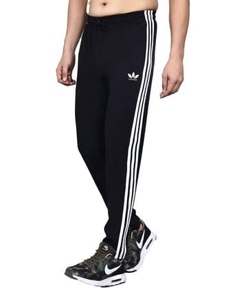 Alexender Black Polyester Men's Trackpants ( Pack of 1 )