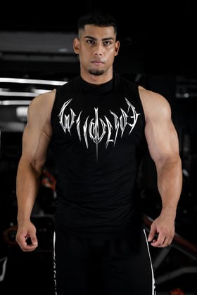 NIGHT WALKER ELITE COMPRESSION TANK (SHADOW BLACK)-S