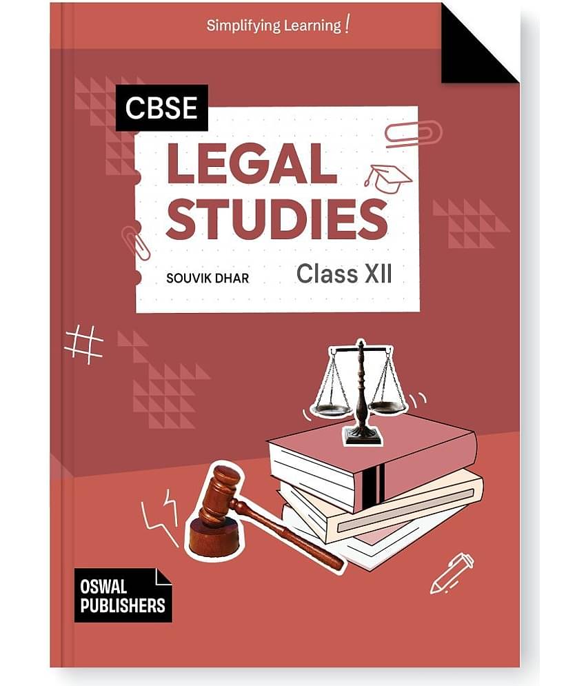 Oswal Legal Studies Textbook for CBSE Class 12 : By Souvik Dhar