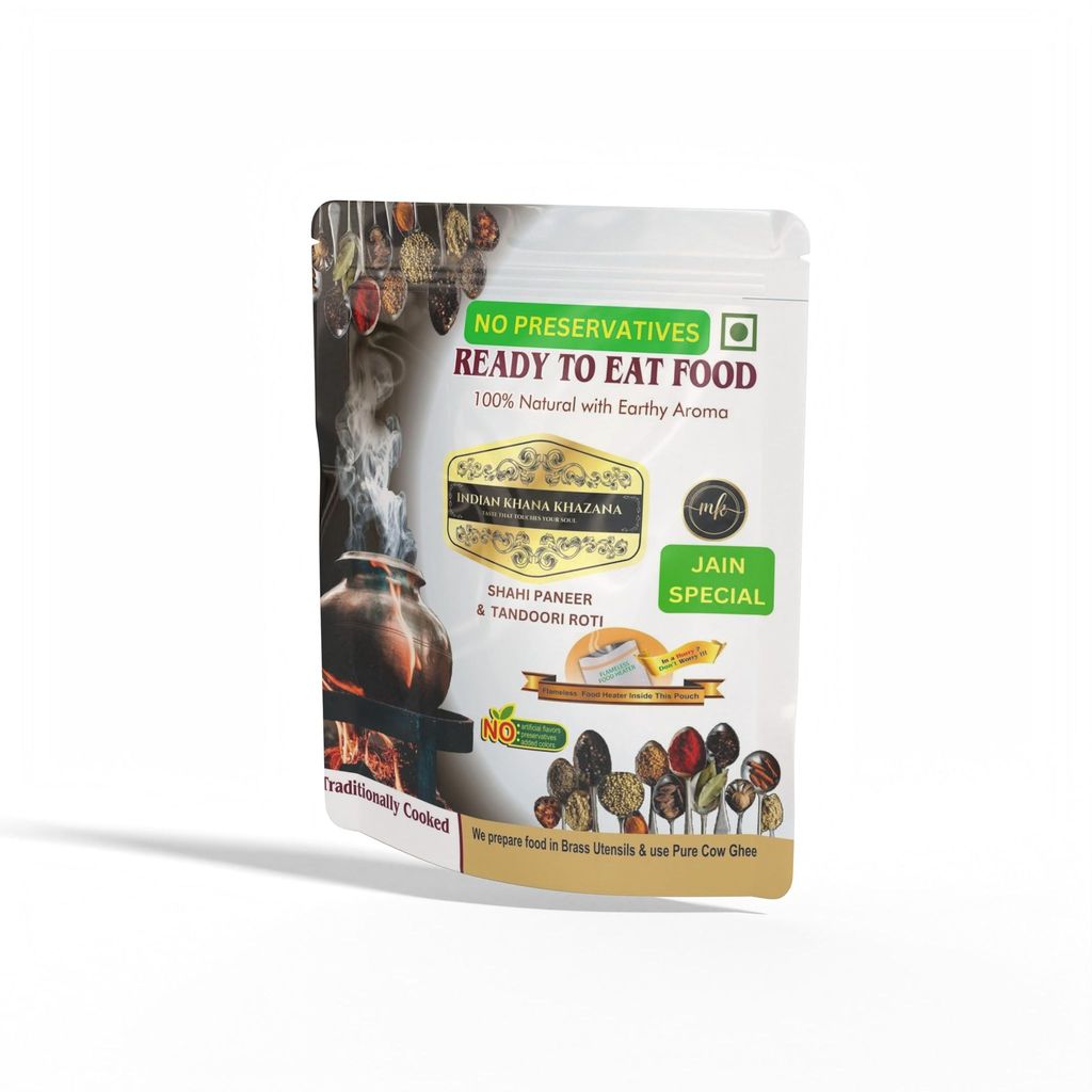 Shahi Paneer and Tandoori Roti Combo Jain Special