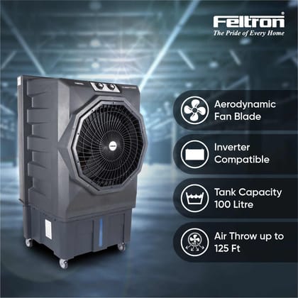 Feltron 100 Ltr Commercial Air Cooler (Turbo Cool)