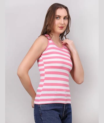 VEE SAA Pack of 1 Cotton Tank Top ( Pink )