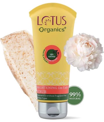 Lotus Organics+ Brightening De-Tan Scrub 100
