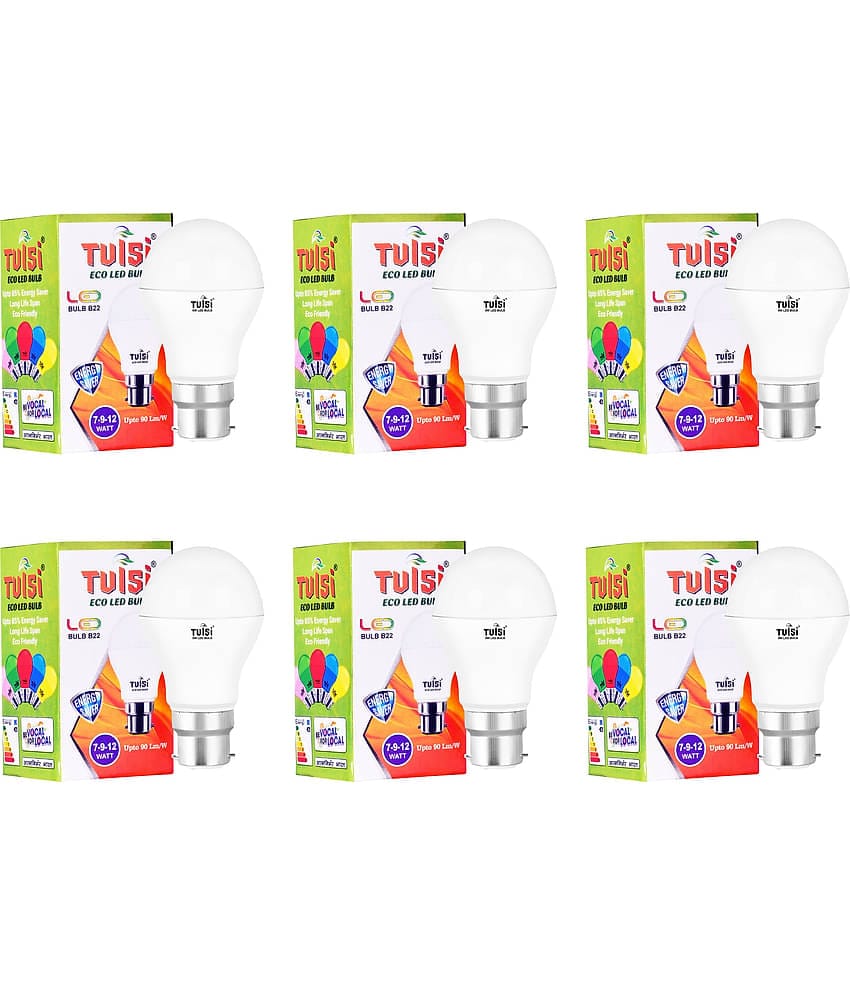 SPARKWORLD 9W Cool Day Light LED Bulb ( Pack of 6 )