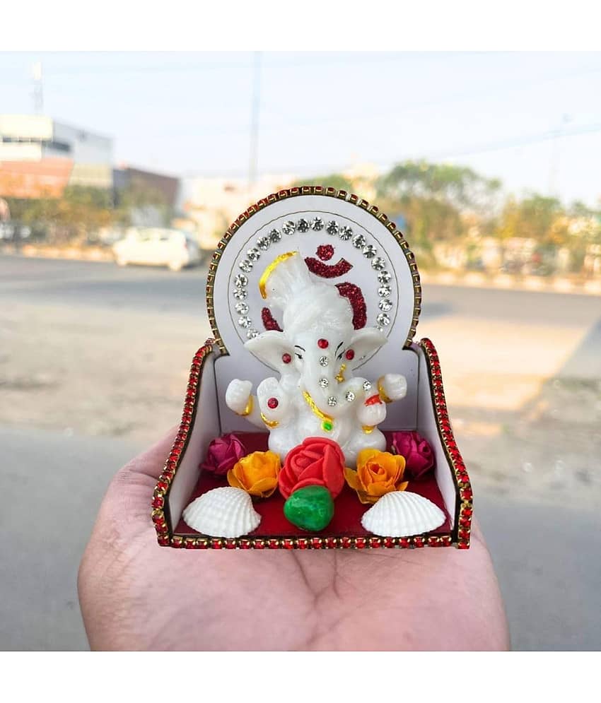ITBeater Lord Ganesha Ideal For Car Dashboard ( Pack of 1 )