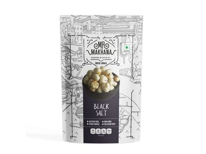  MR MAKHANA BLACK SALT |  55 G | PACK OF 4